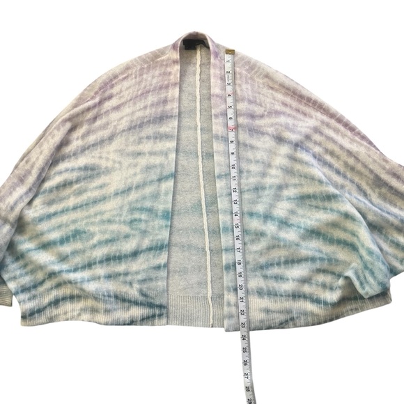 360 Cashmere Lightweight Tie Dye Cardigan Sweater Size Small - Picture 9 of 9